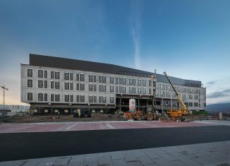 Prvá veľká súkromná nemocnica v Bratislave výrazne napreduje v stavebných prácach