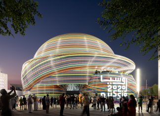 Ruský pavilón je jeden z najlepšie hodnotených pavilónov na Expo v Dubaji.