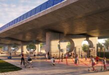 Skatepark, tanec aj oddych na jednom mieste. Pod Mostom Apollo vyrastie nová mestská zóna